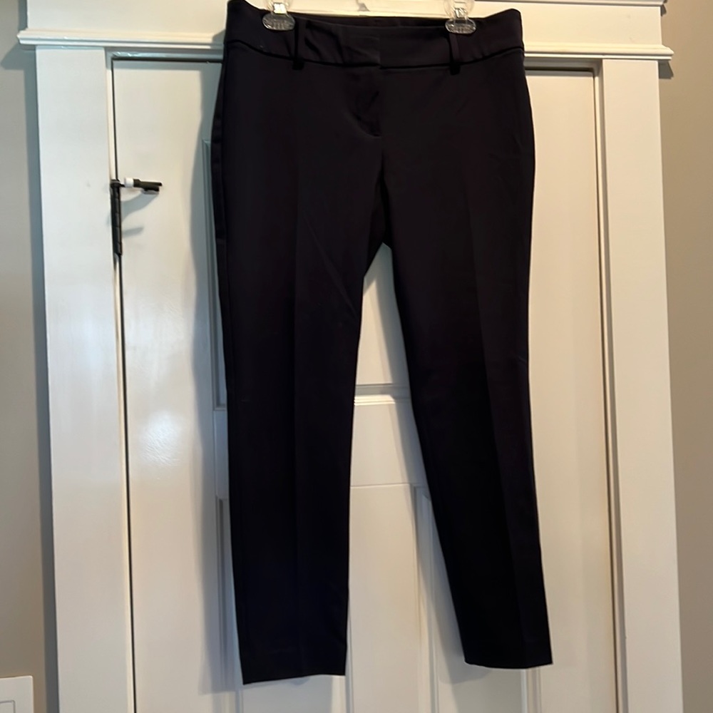 Ann Taylor Navy Crop Pants Sz 10
